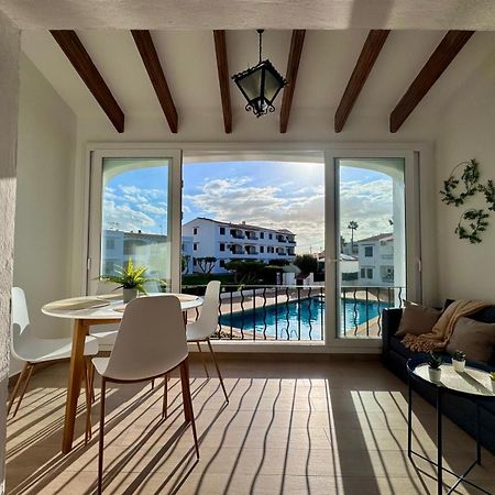 Precioso Apartamento Residencial Con Piscina Cala En Porter  Exterior photo
